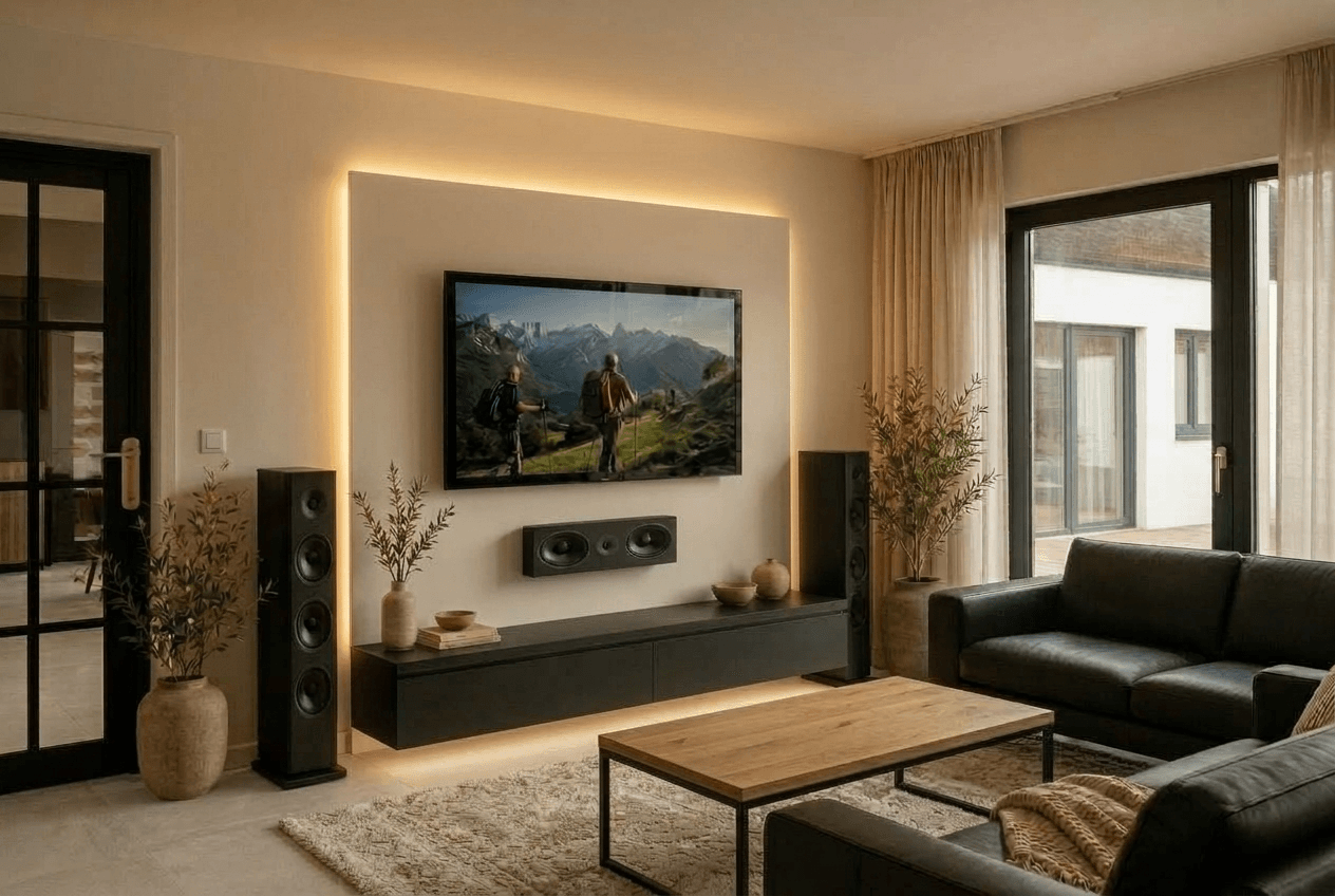 Interior design in Japandi style — Living Room by GenRoom AI