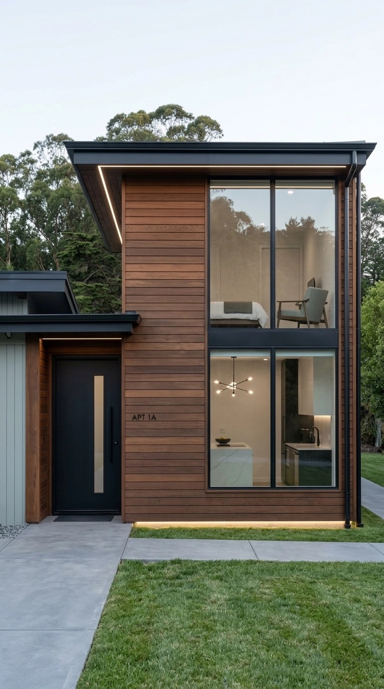 Minimalist Facade Facade design — facade photo by GenRoom AI