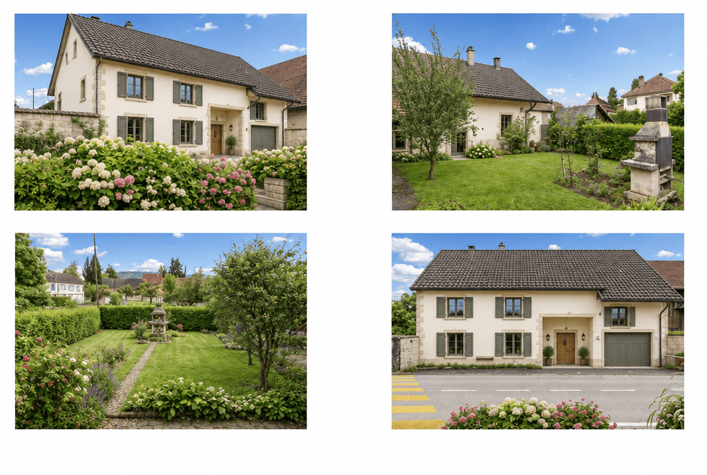 Facade design in Classic Facade style — photo by GenRoom AI