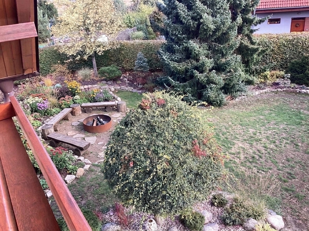 Landscape design in Eco Natural Garden style — Yard by GenRoom AI