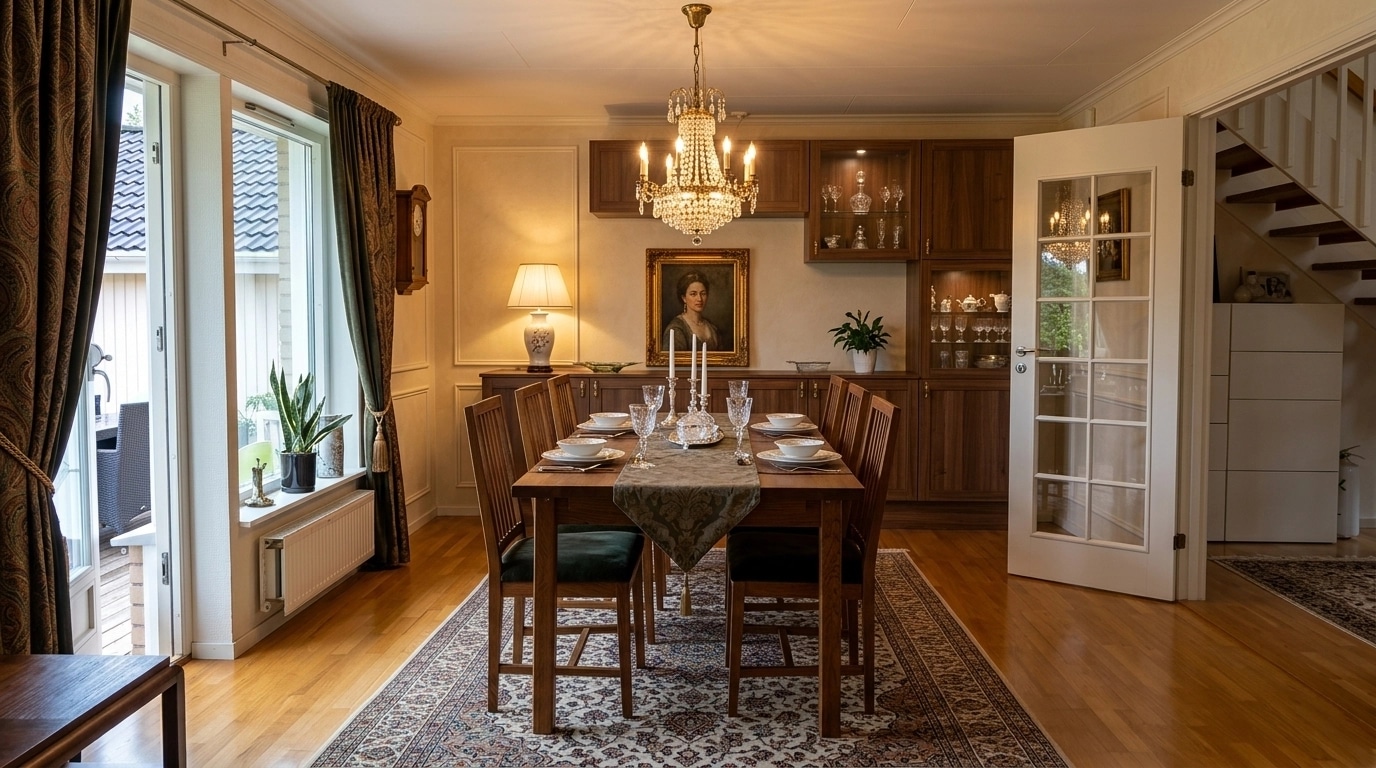 Interior design in Classic style — dining_room by GenRoom AI