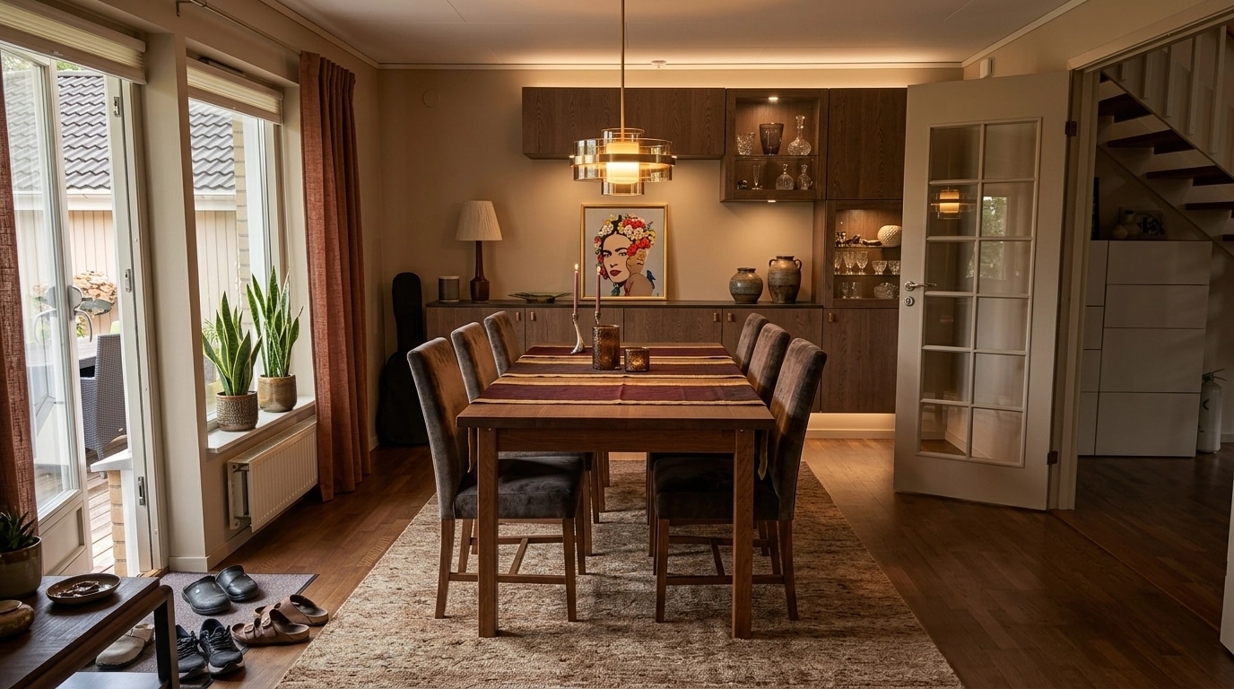 Interior design in Contemporary style — dining_room by GenRoom AI