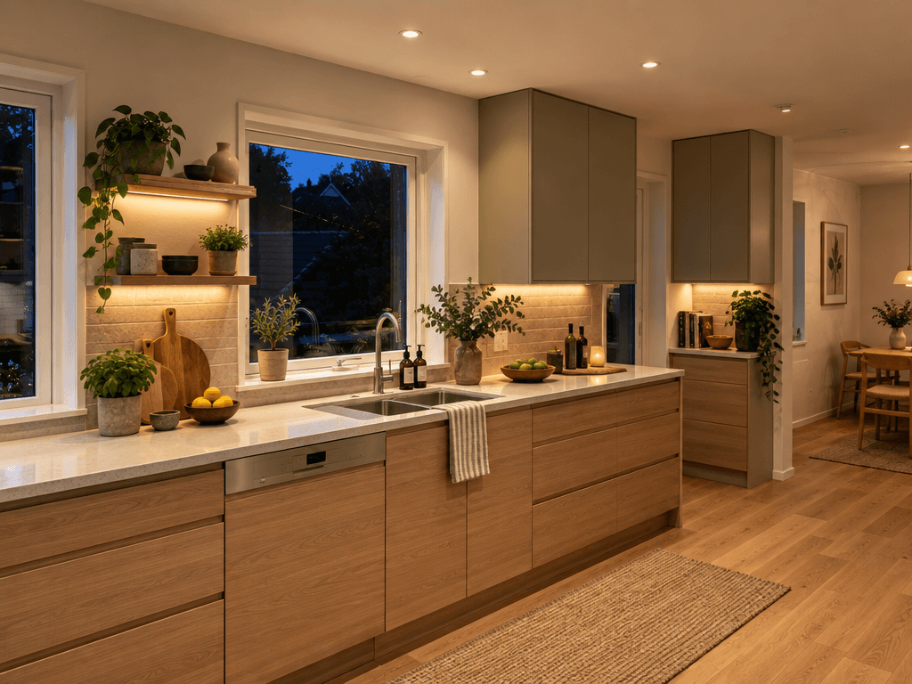 Contemporary Kitchen design — interior photo by GenRoom AI