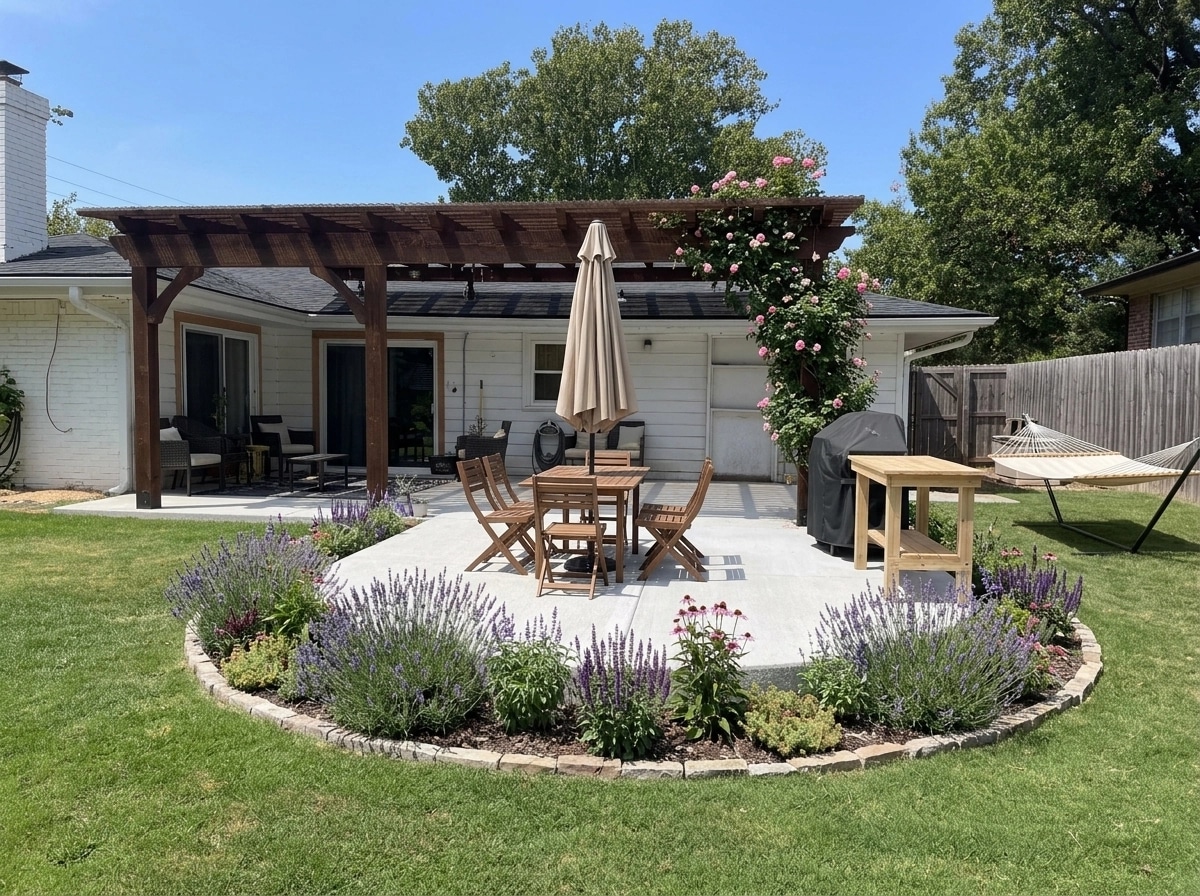 Yard design in no_style style — photo by GenRoom AI
