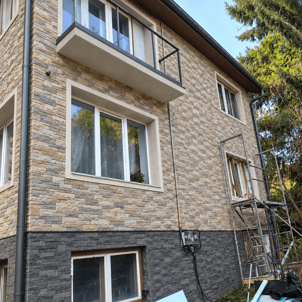 Facade design in Barnhouse Facade style — Facade by GenRoom AI