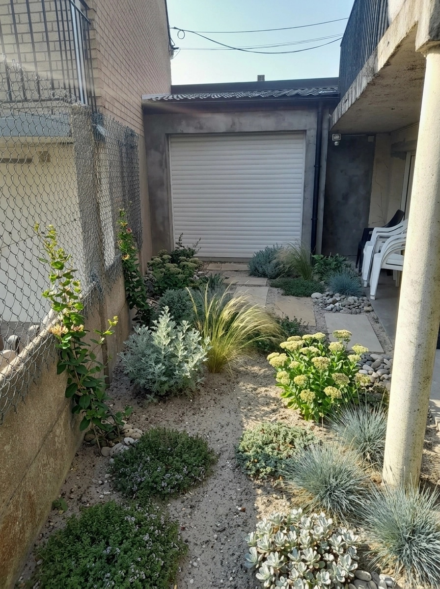 Yard design in no_style style — photo by GenRoom AI