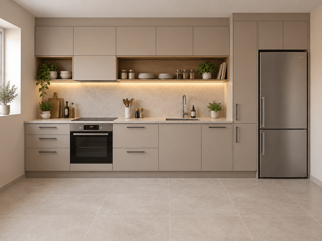 Kitchen interior in no_style style — photo by GenRoom AI