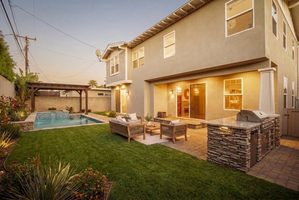 Yard design in no_style style — photo by GenRoom AI