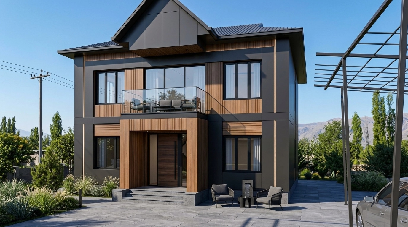 Contemporary Facade Facade design — facade photo by GenRoom AI