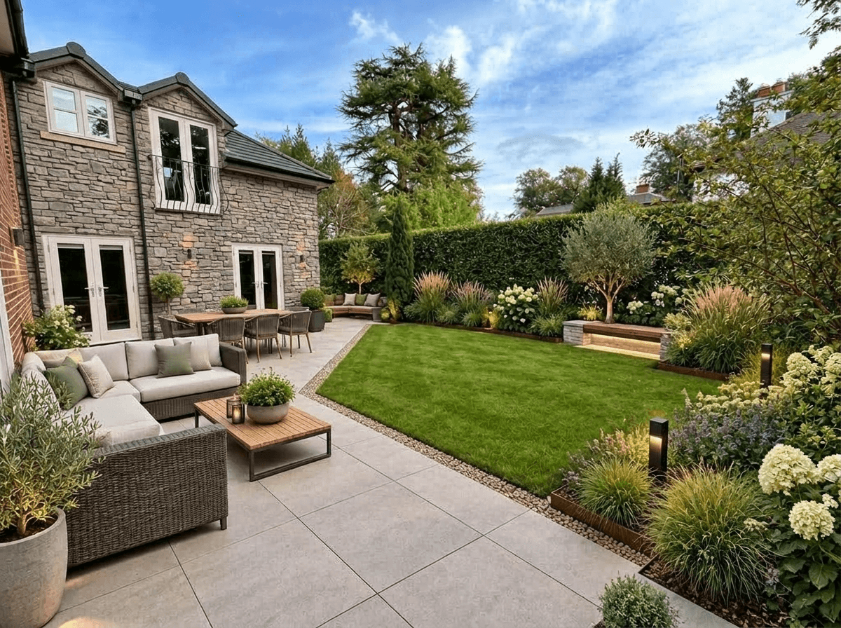 Contemporary Yard Yard design — yard photo by GenRoom AI
