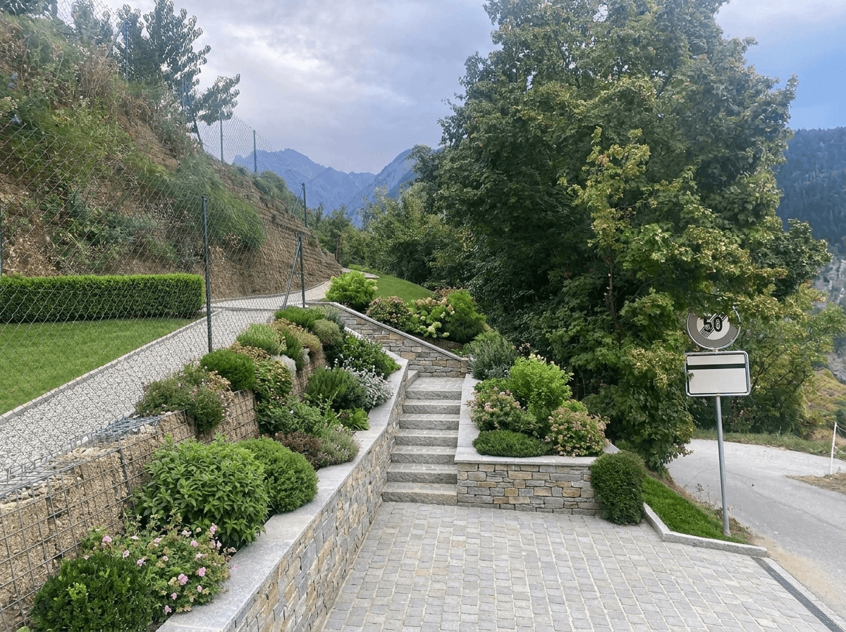Yard design in no_style style — photo by GenRoom AI