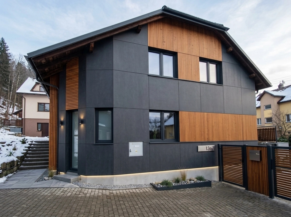 Facade design in Contemporary Facade style — Facade by GenRoom AI