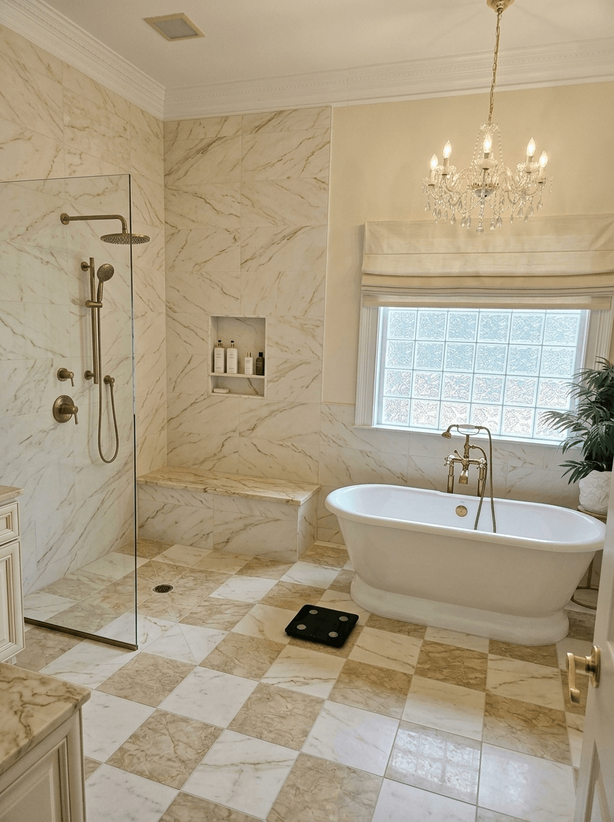 Bathroom interior in no_style style — photo by GenRoom AI