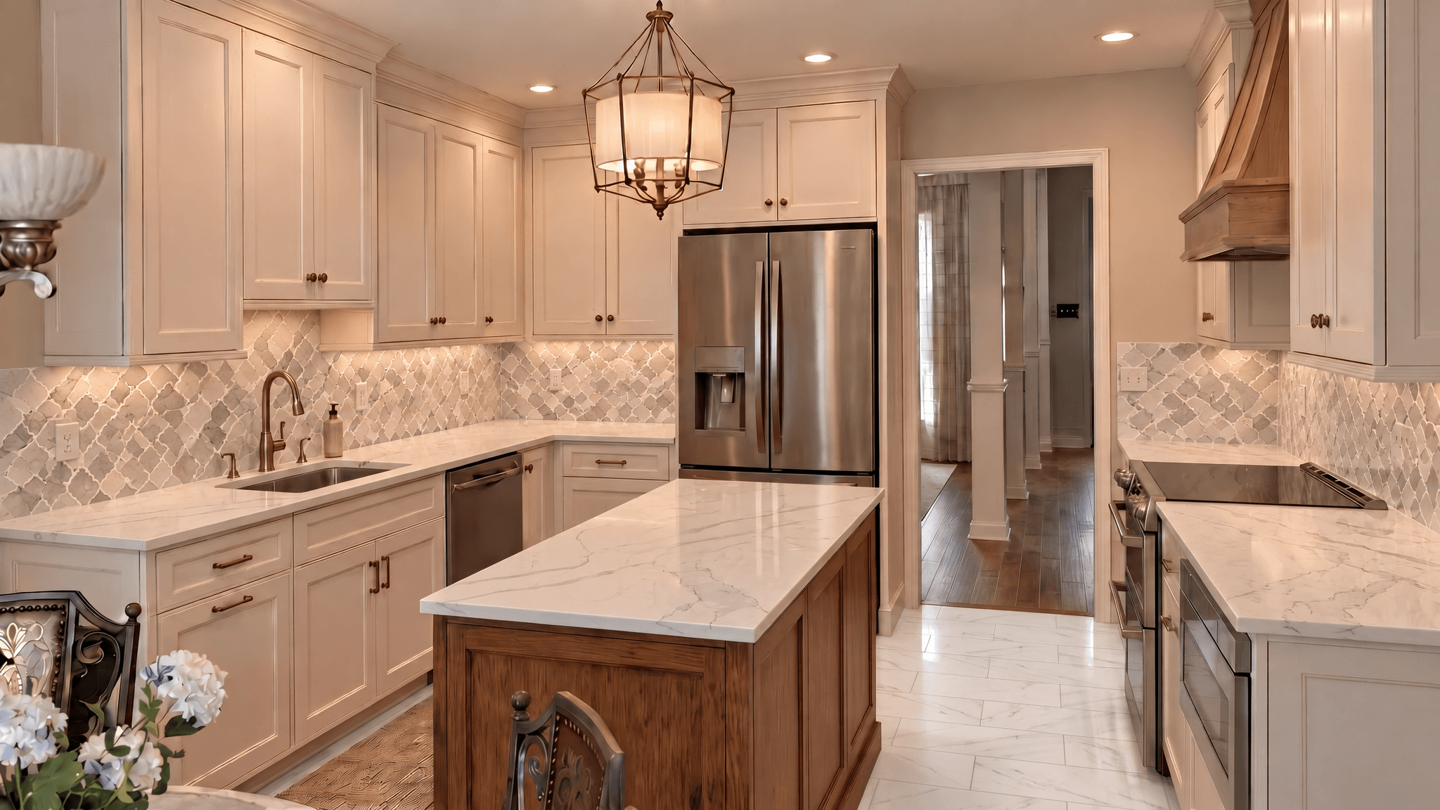 Classic Kitchen design — interior photo by GenRoom AI