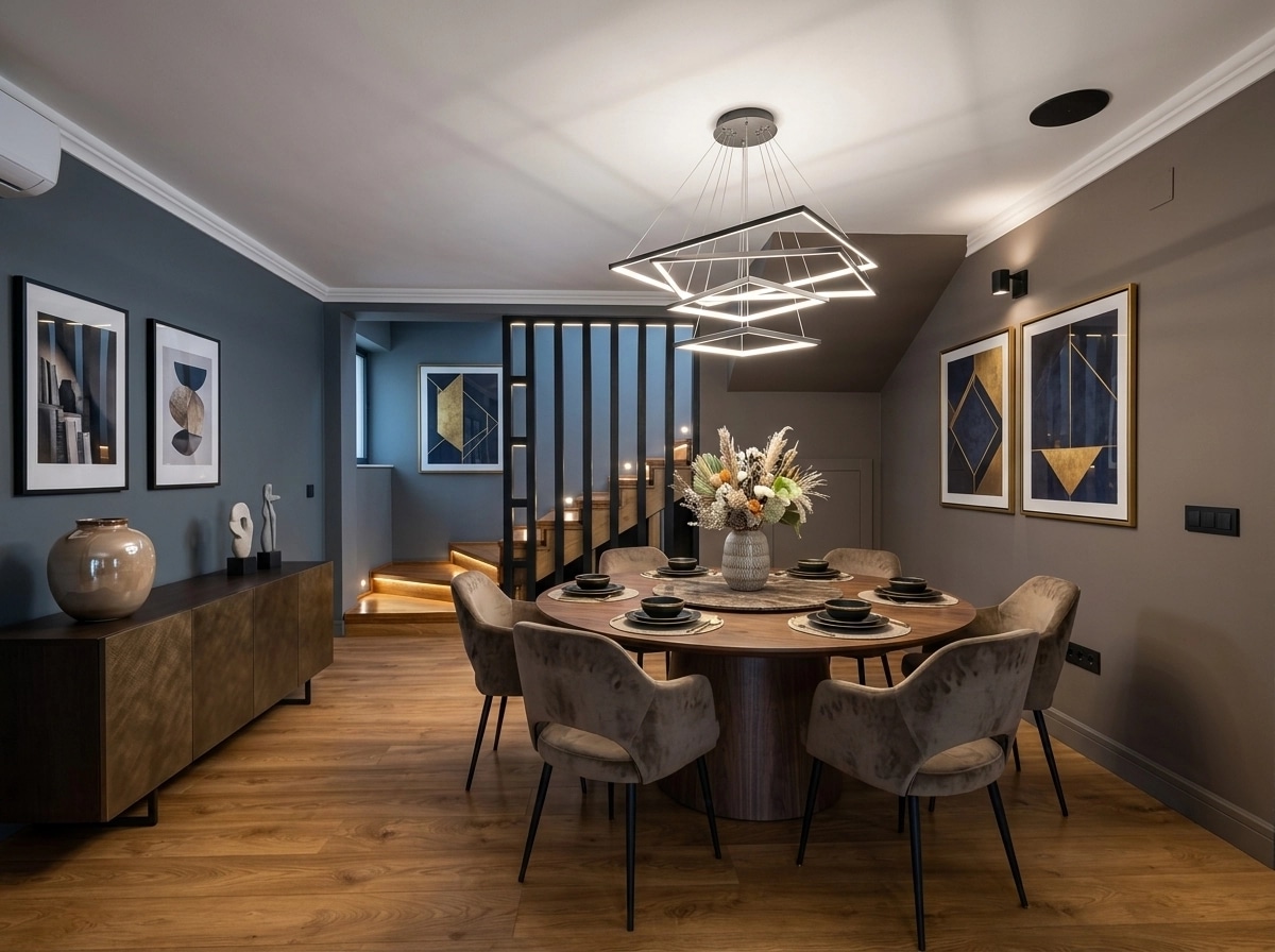 Interior design in Contemporary style — dining_room by GenRoom AI