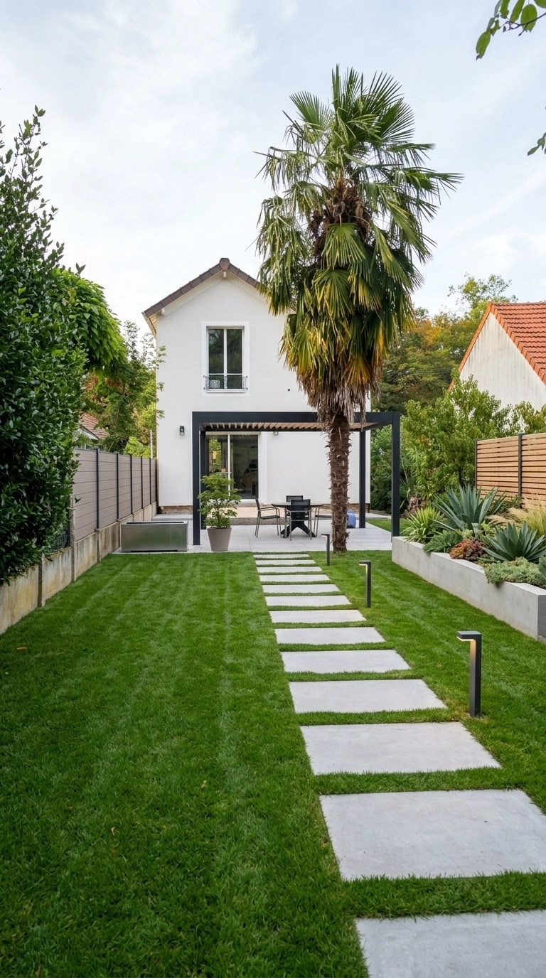 Landscape design in Contemporary Yard style — Yard by GenRoom AI