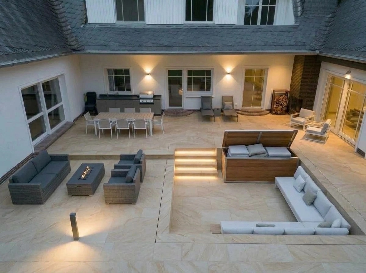 Contemporary Yard Yard design — yard photo by GenRoom AI
