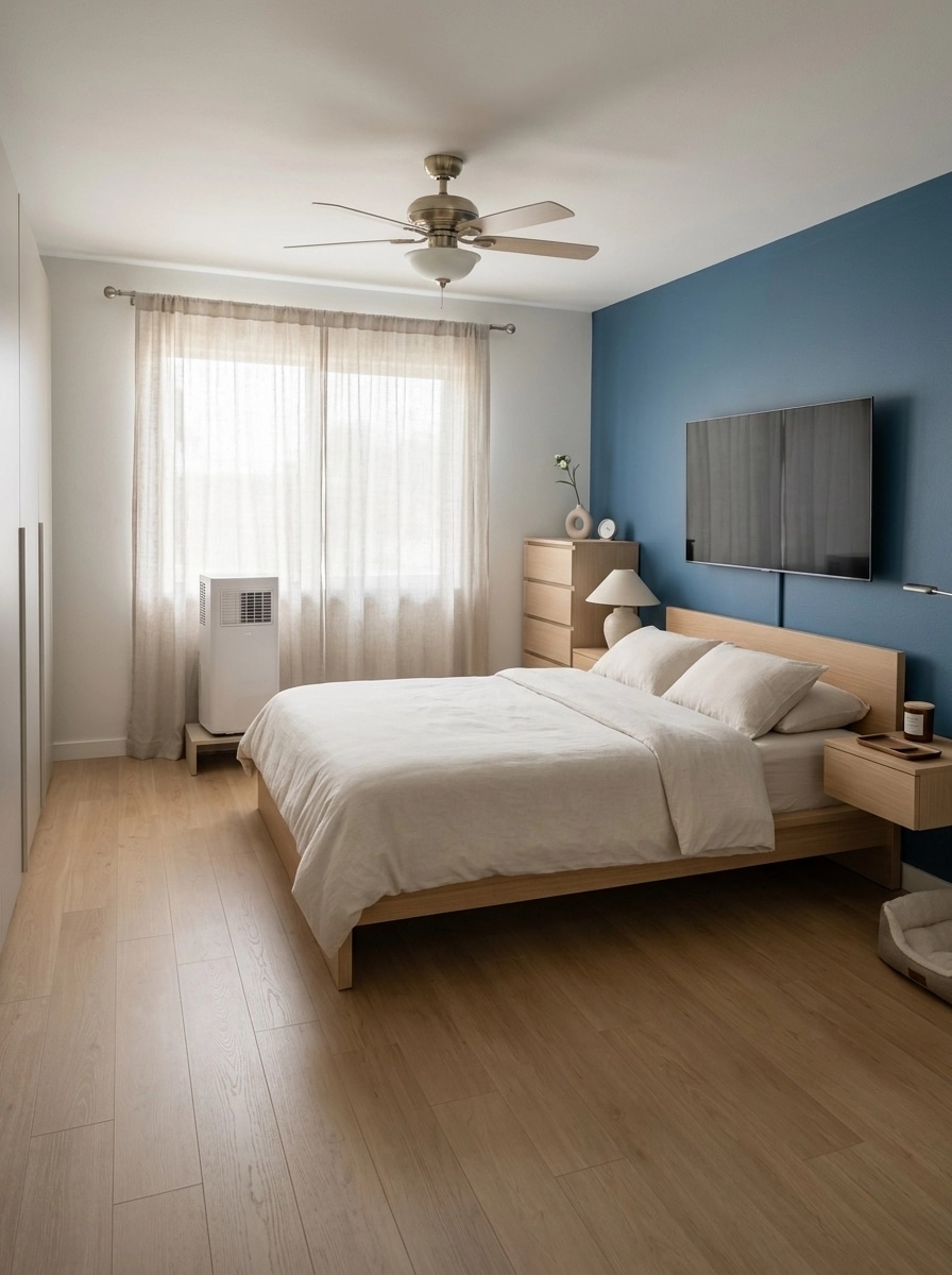 Minimalism Bedroom design — interior photo by GenRoom AI