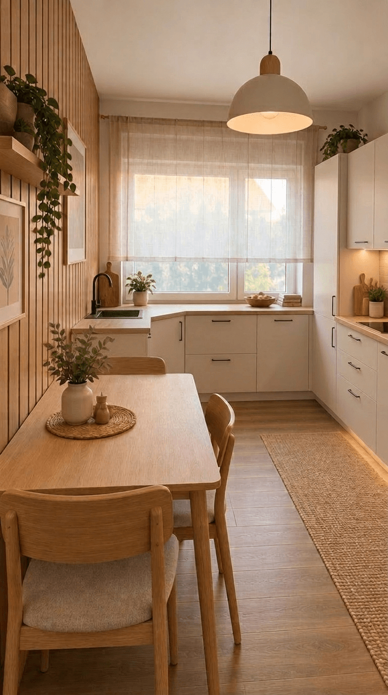 Interior design in Scandinavian style — Kitchen by GenRoom AI