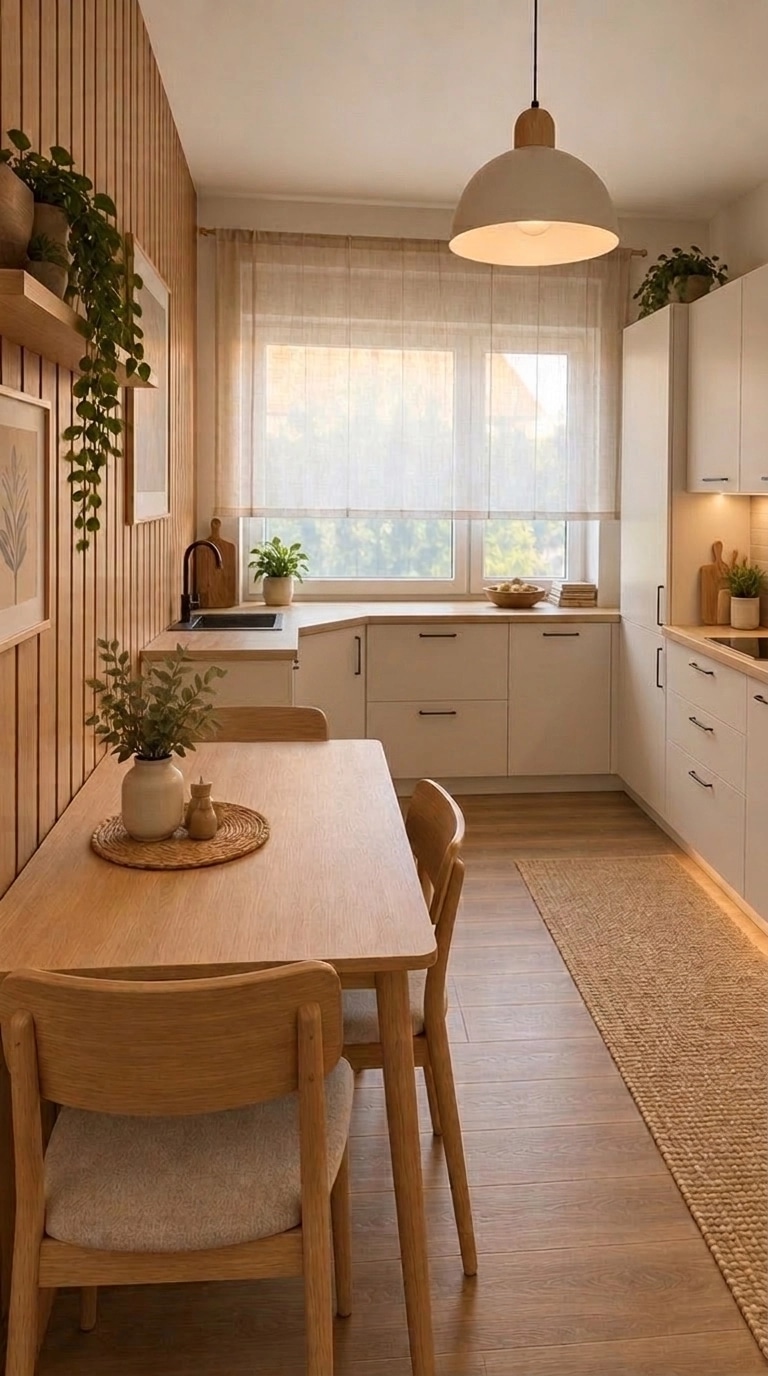 Interior design in Scandinavian style — Kitchen by GenRoom AI
