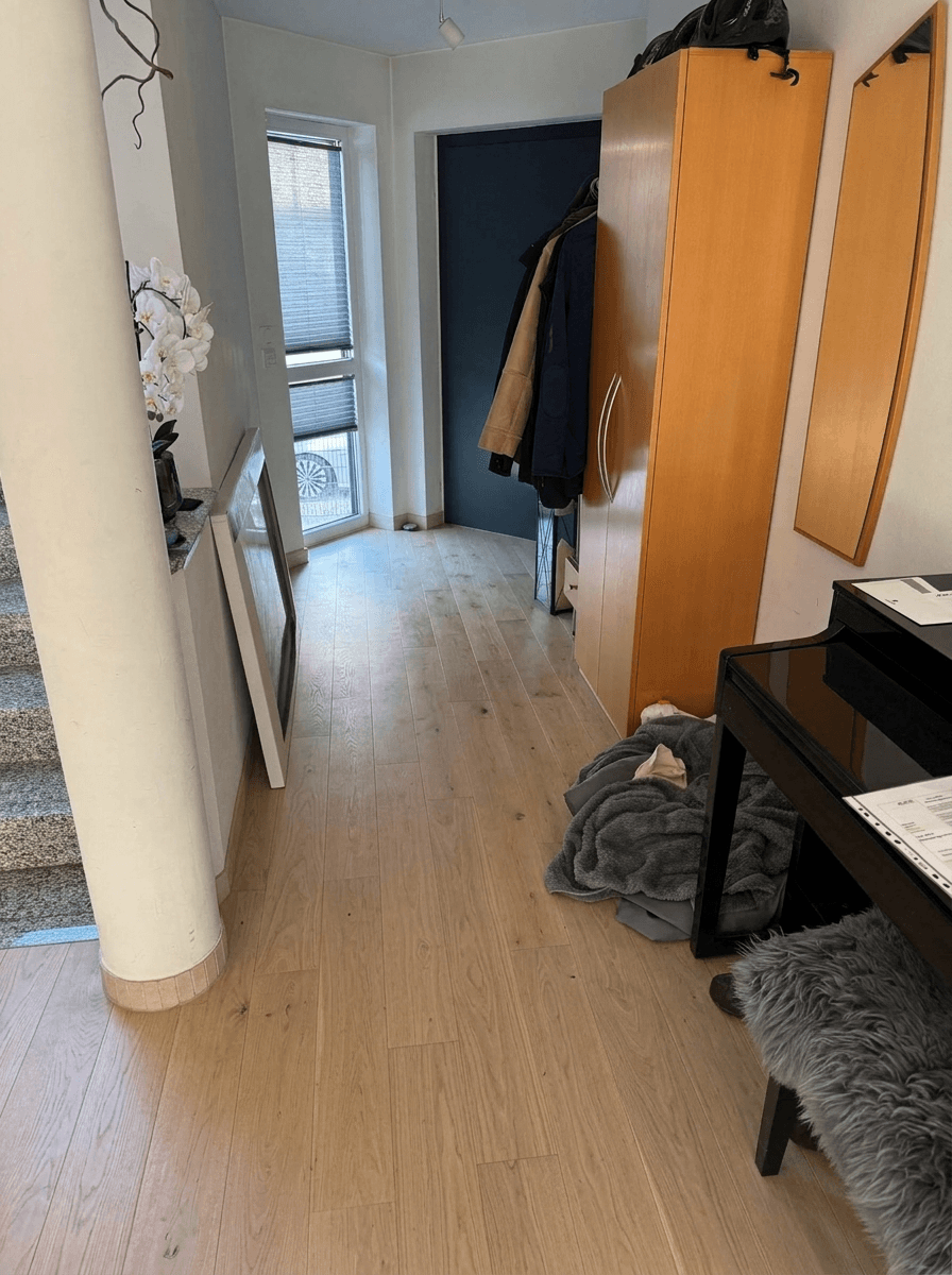 Hallway interior in no_style style — photo by GenRoom AI