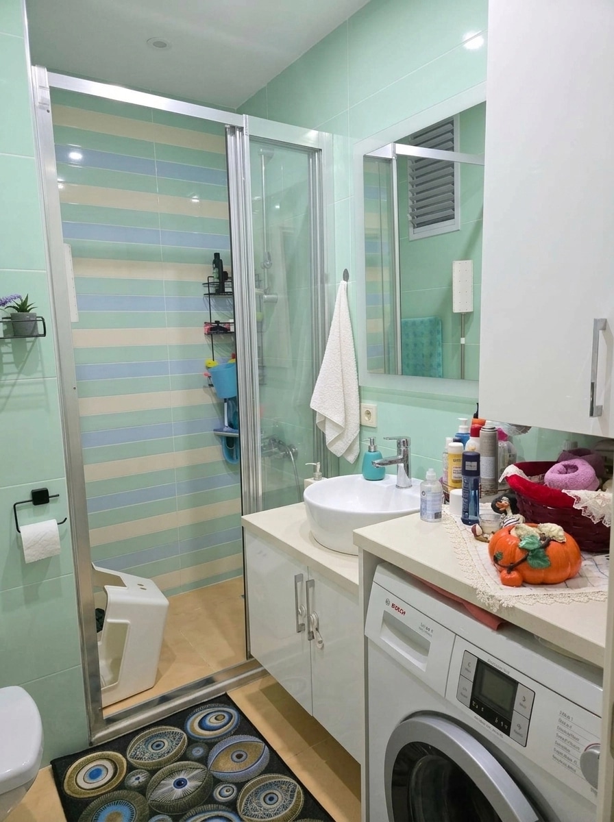 Bathroom interior in no_style style — photo by GenRoom AI