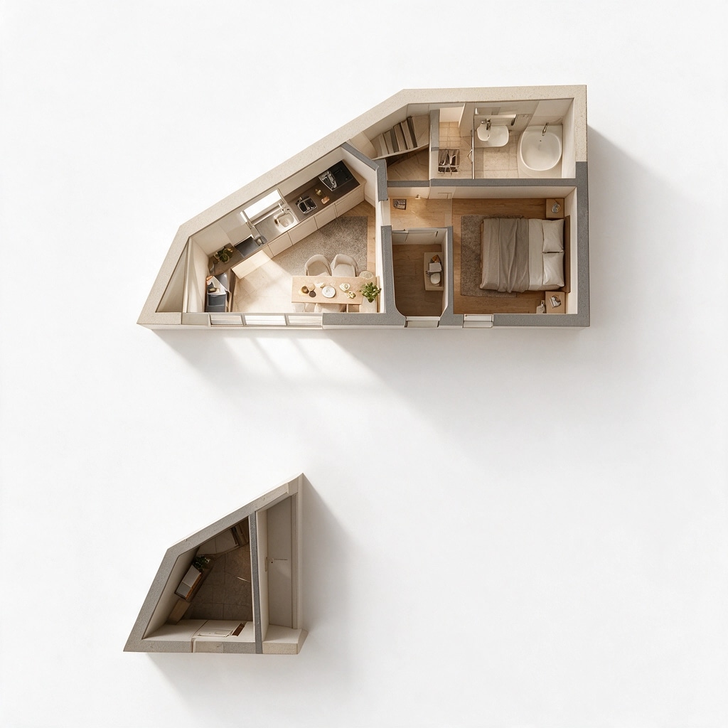 Interior design in Minimalism style — Living Room by GenRoom AI