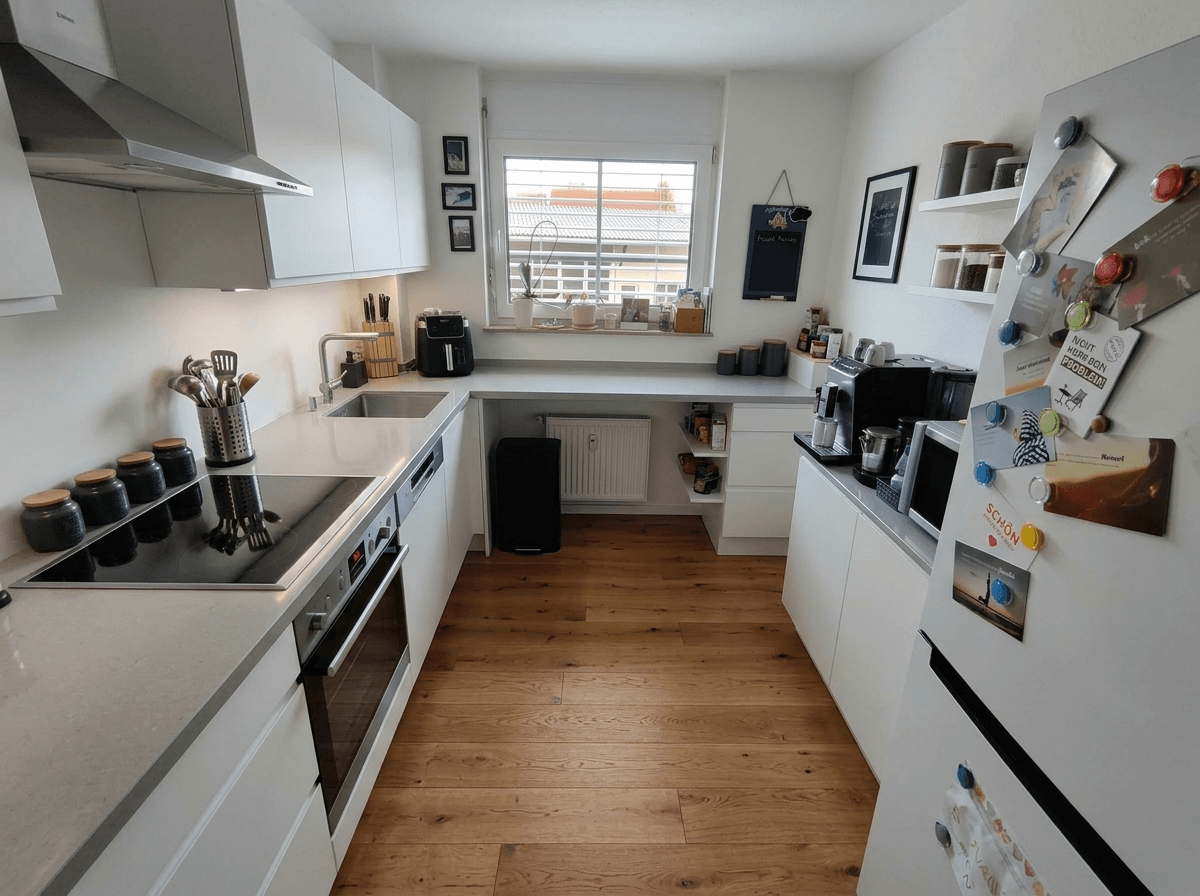 Kitchen interior in no_style style — photo by GenRoom AI