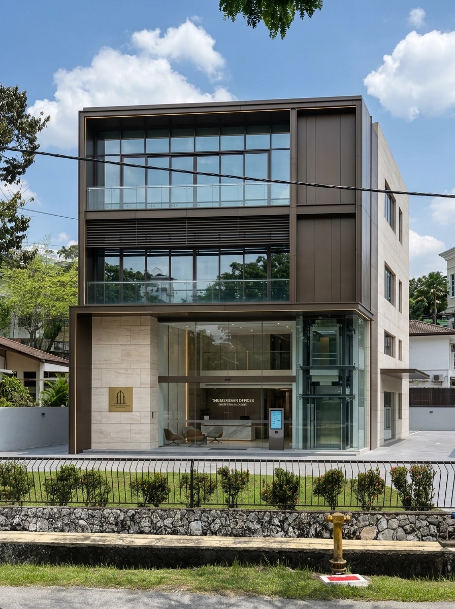 Contemporary Facade Facade design — facade photo by GenRoom AI