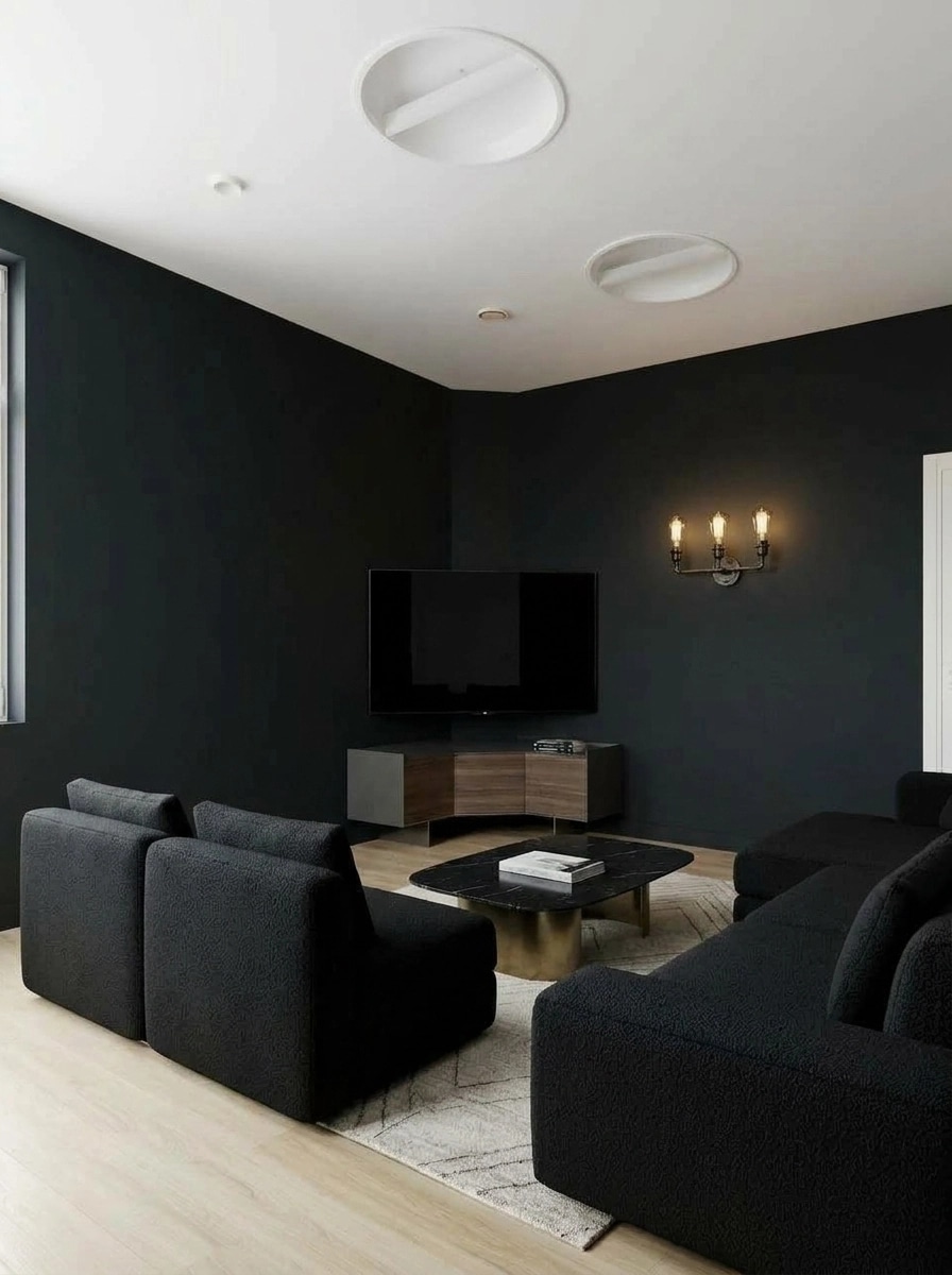 Minimalism Living Room design — interior photo by GenRoom AI