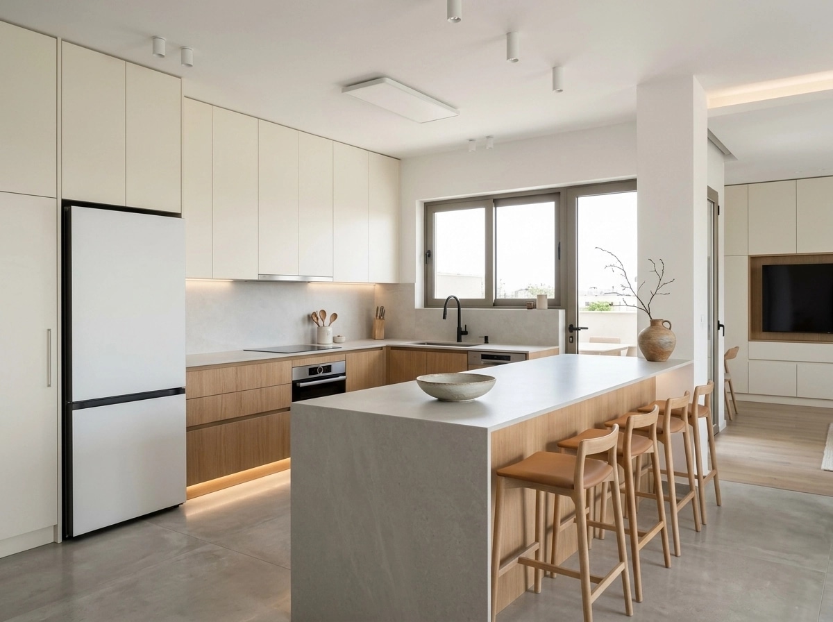 Minimalism Dapur design — interior photo by GenRoom AI