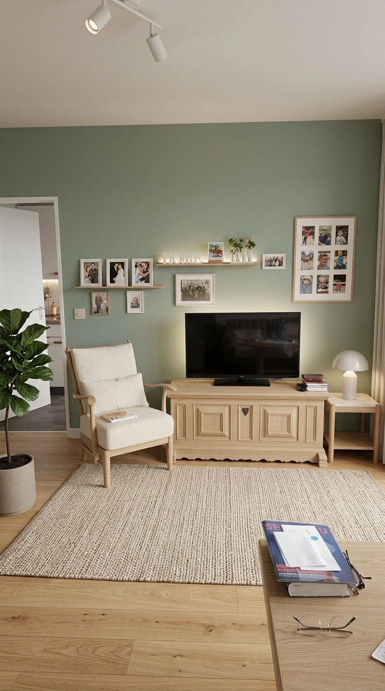 Scandinavian Living Room design — interior photo by GenRoom AI