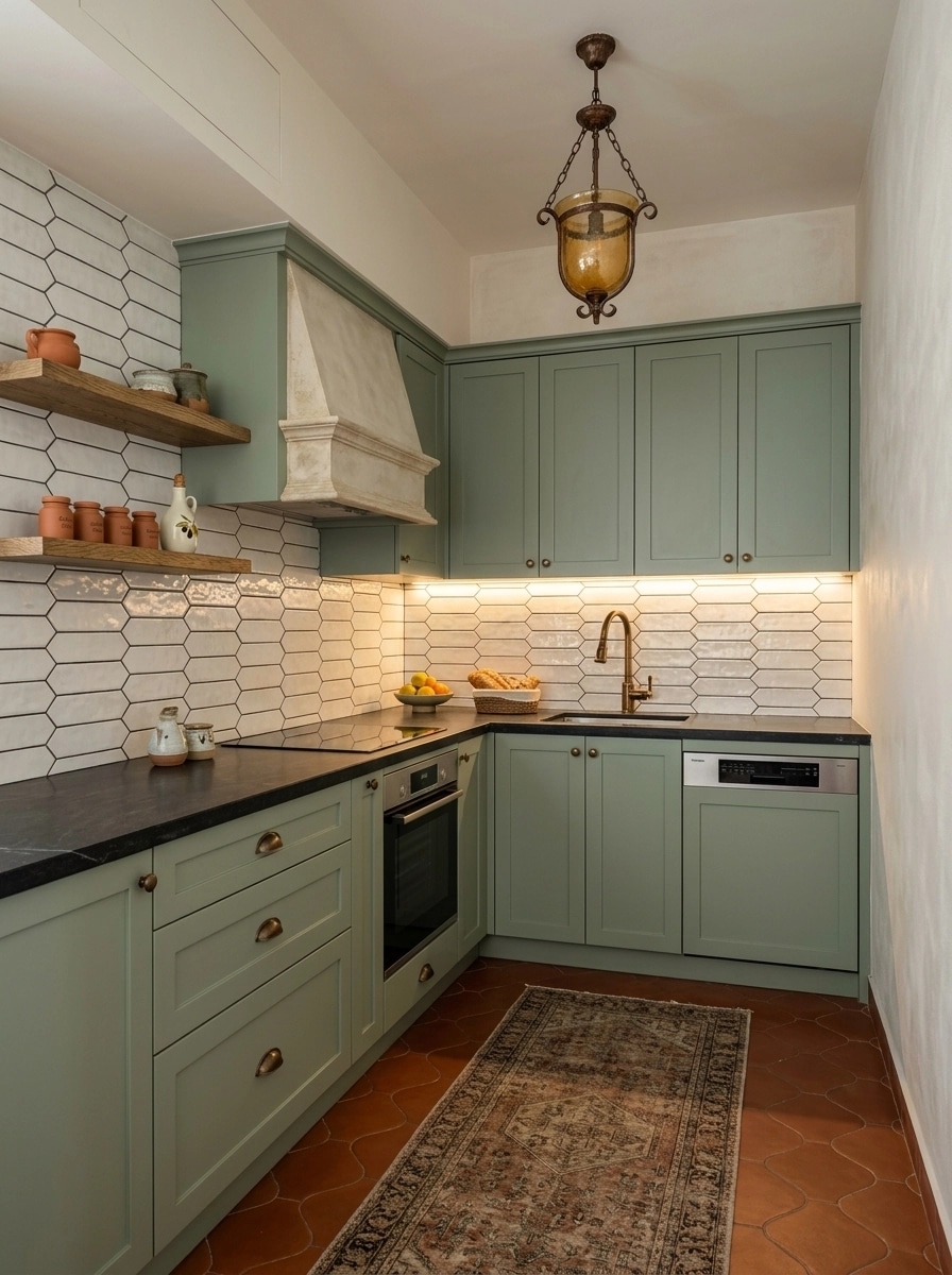 Mediterranean Kitchen design — interior photo by GenRoom AI