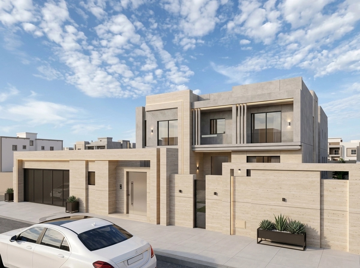Facade design in Minimalist Facade style — Facade by GenRoom AI