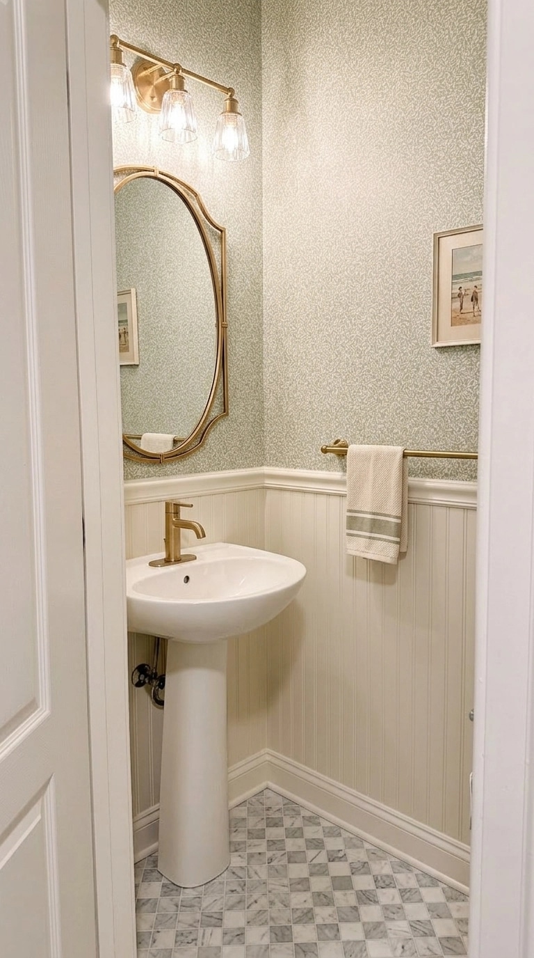 Bathroom interior in no_style style — photo by GenRoom AI