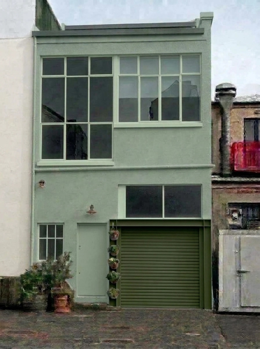 Facade design in Loft Facade style — Facade by GenRoom AI
