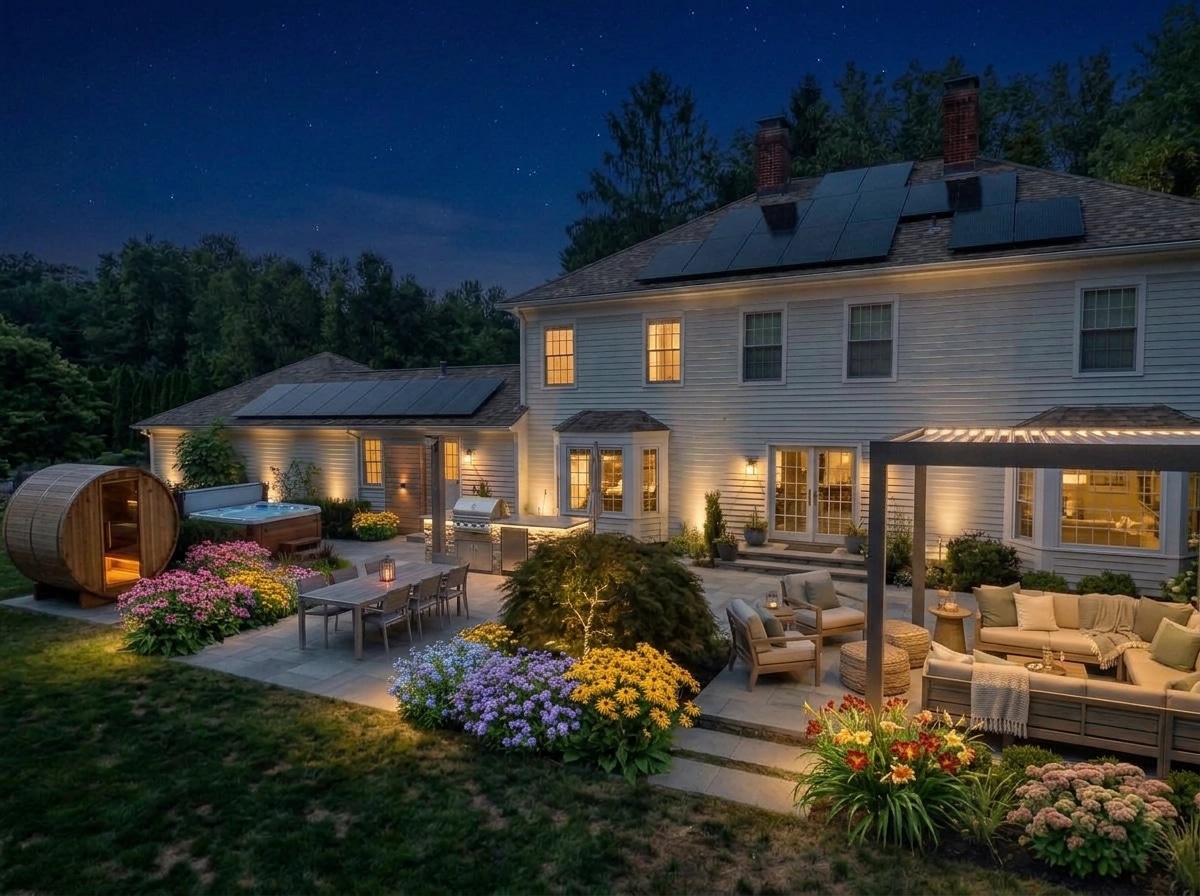 Landscape design in Contemporary Yard style — Yard by GenRoom AI