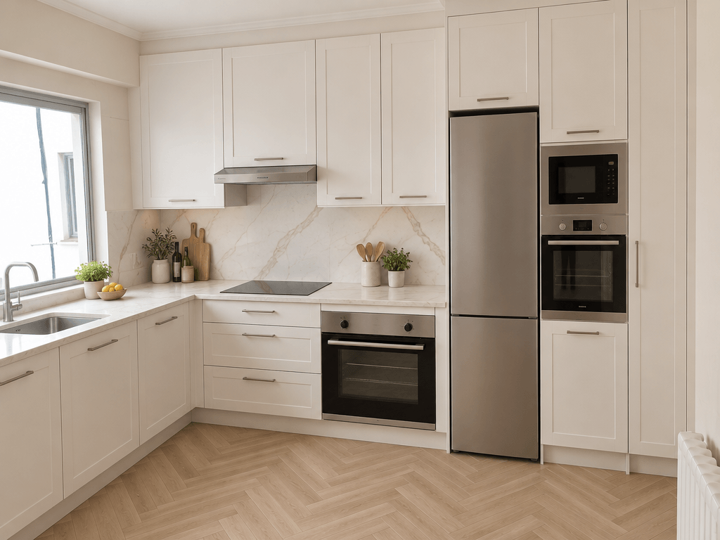Interior design in Contemporary style — Kitchen by GenRoom AI