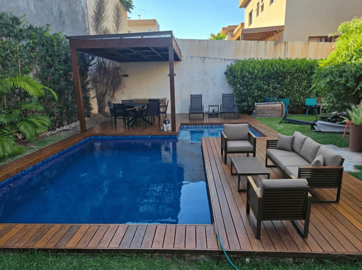 Yard design in no_style style — photo by GenRoom AI