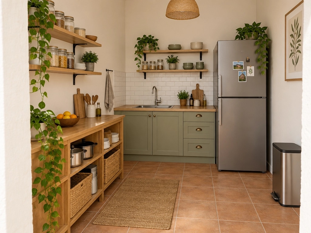 Kitchen interior in no_style style — photo by GenRoom AI