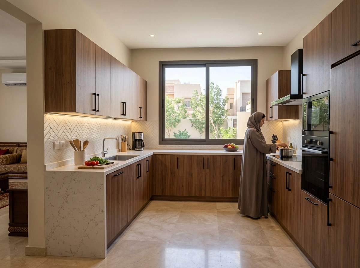 Contemporary Kitchen design — interior photo by GenRoom AI