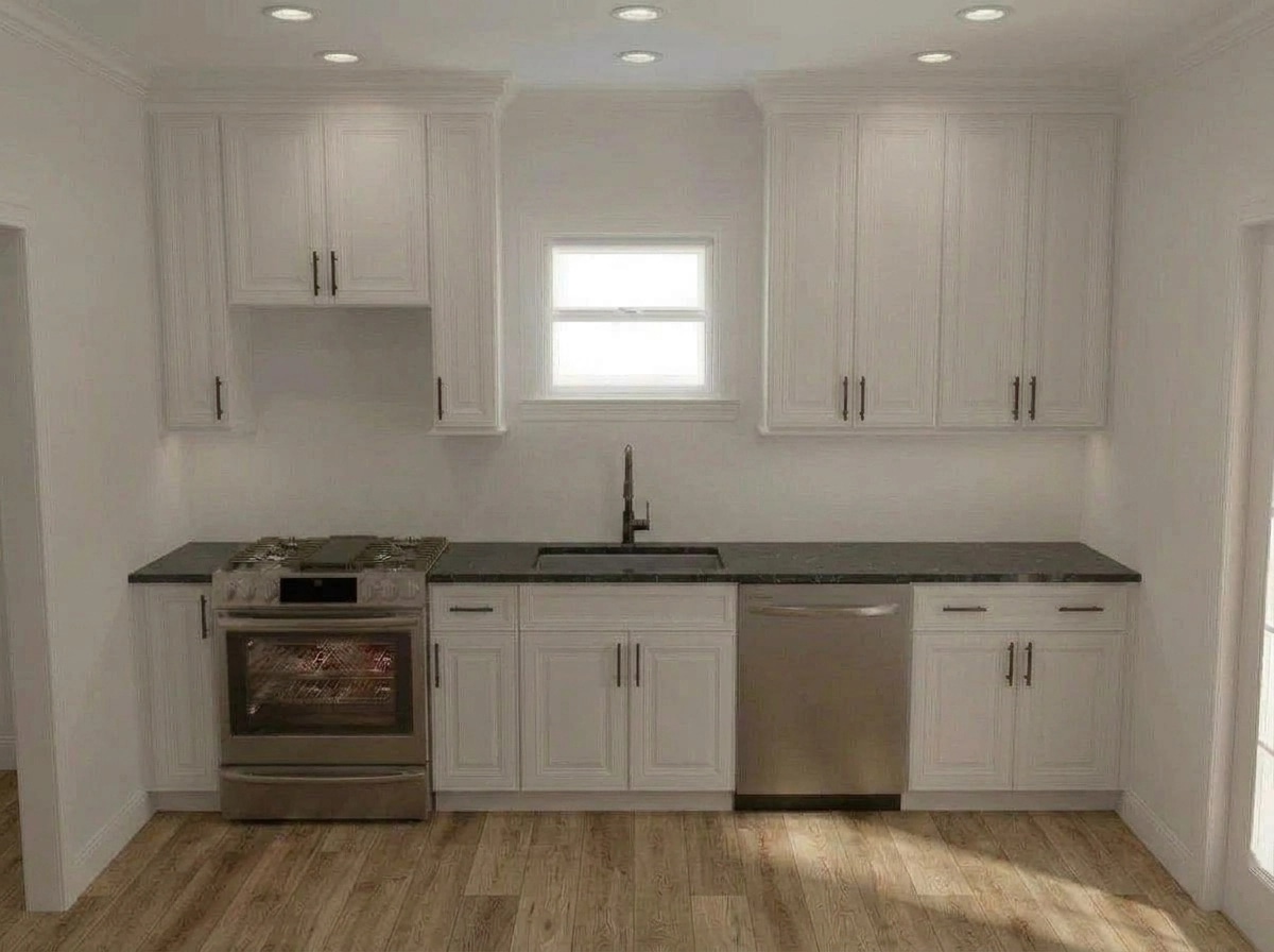 Transitional Kitchen design — interior photo by GenRoom AI