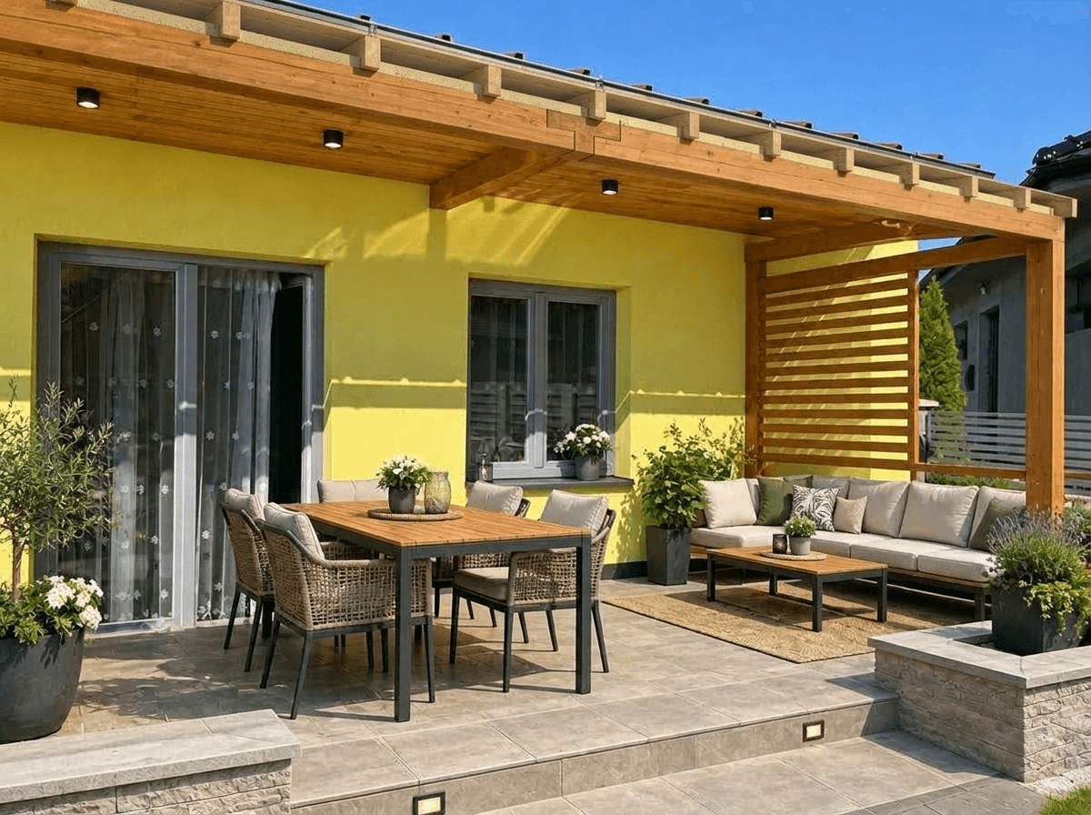 Yard design in no_style style — photo by GenRoom AI