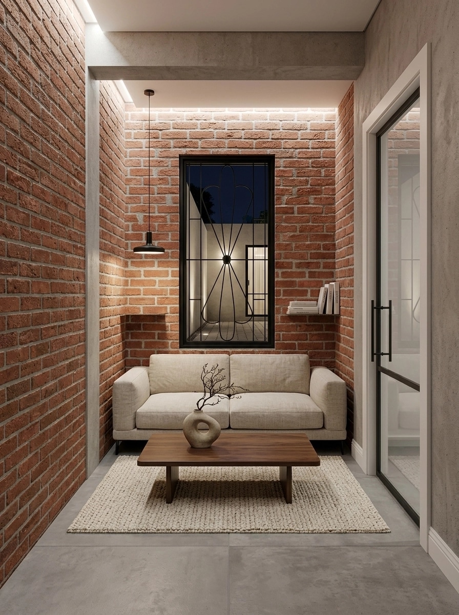 Interior design in Minimalism style — Living Room by GenRoom AI