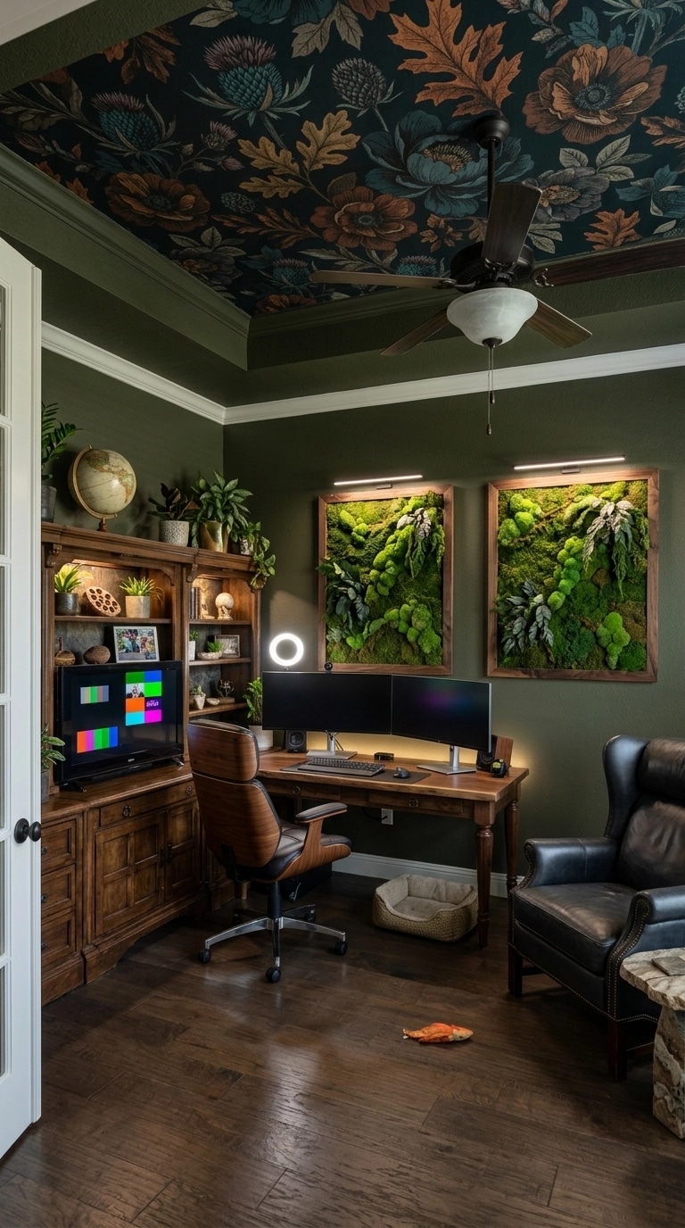 Biophilic Office design — interior photo by GenRoom AI