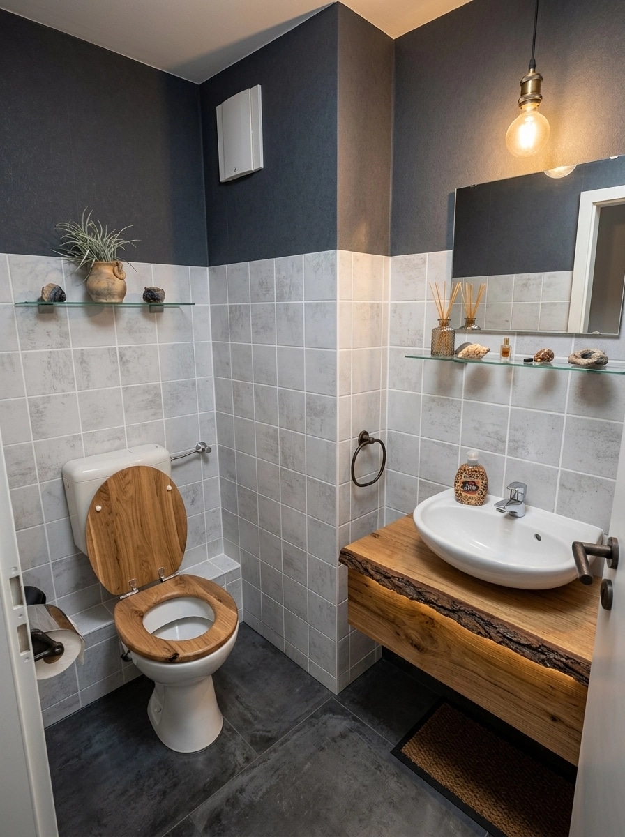 Интерьер дизайны Loft / Industrial стилінде — GenRoom AI жасаған other