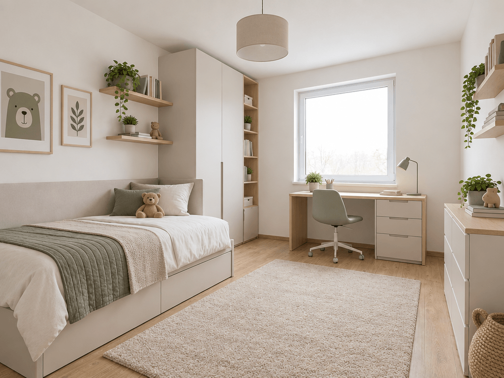 Minimalism Bedroom design — interior photo by GenRoom AI