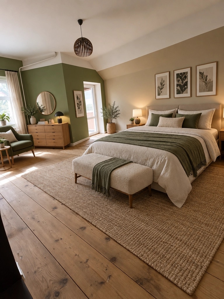 Interior design in Contemporary style — Bedroom by GenRoom AI