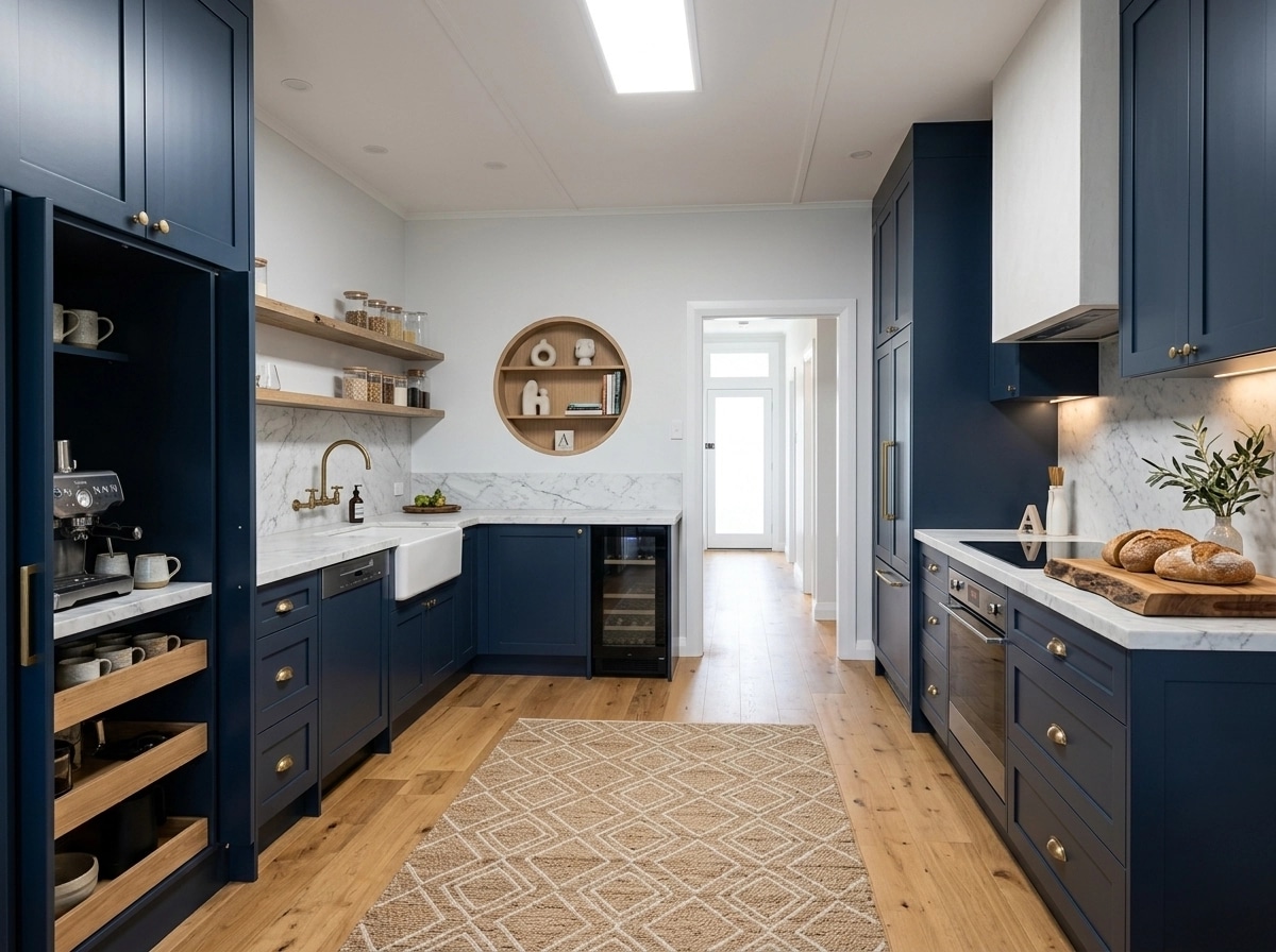 Modern Farmhouse Kitchen design — interior photo by GenRoom AI