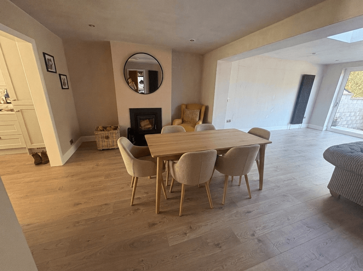 Interior design in Scandinavian style — Living Room by GenRoom AI
